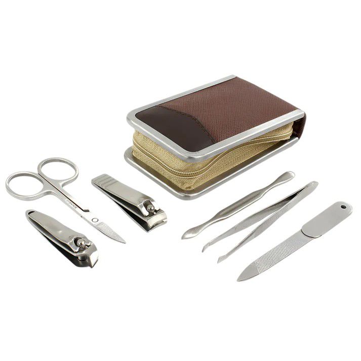 723850 Small Saffiano Manicure Set