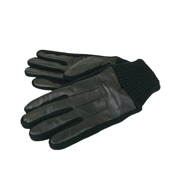 7953 XL District Leather Glove with Knitted Wrists