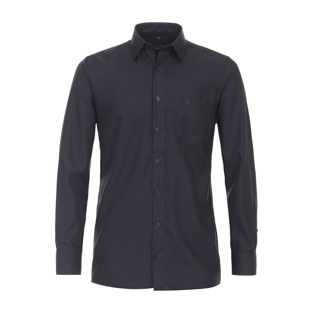 A10315XT Tall Fit Casamoda Premium Formal Shirt (Black)
