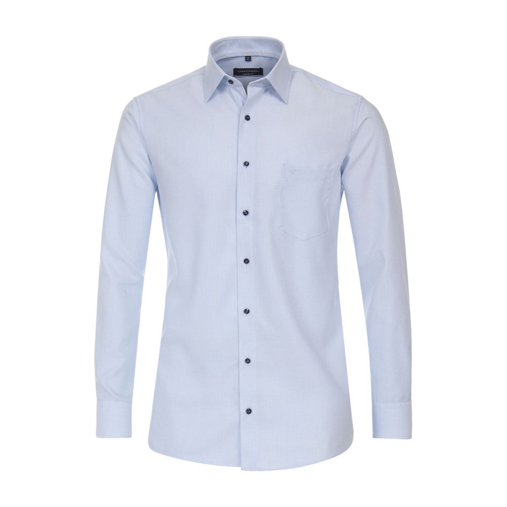 A10315XT Tall Fit Casamoda Premium Formal Shirt (Blue)