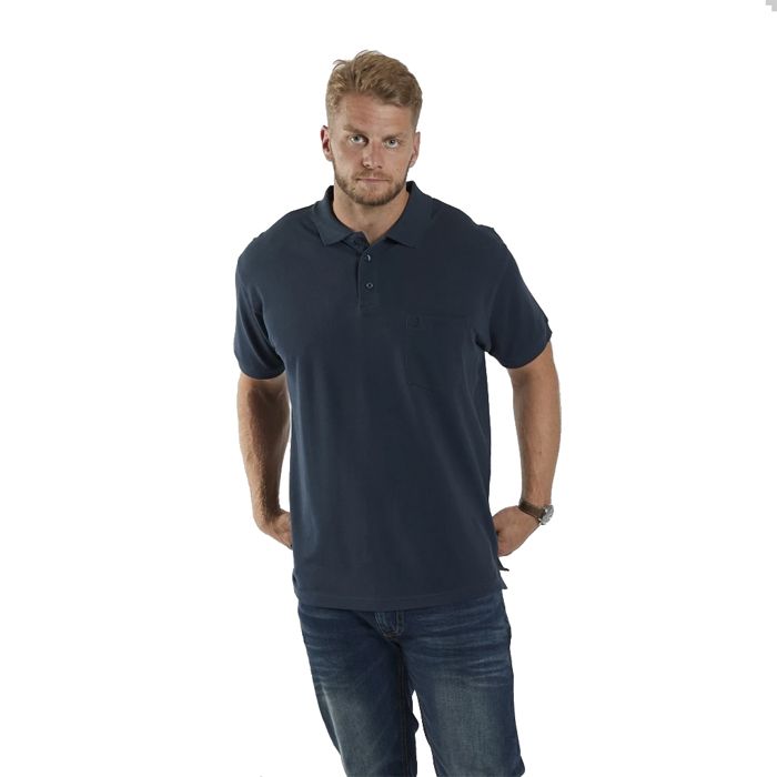 A10625XT Tall Fit North 56.4 Plain Polo Shirt (Navy)