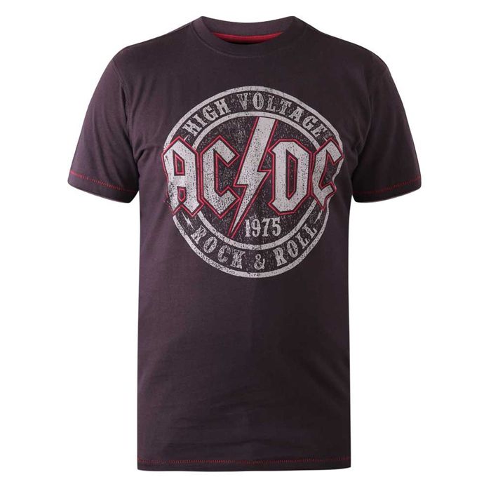 A10948XT Tall Fit Official ACDC Printed T Shirt