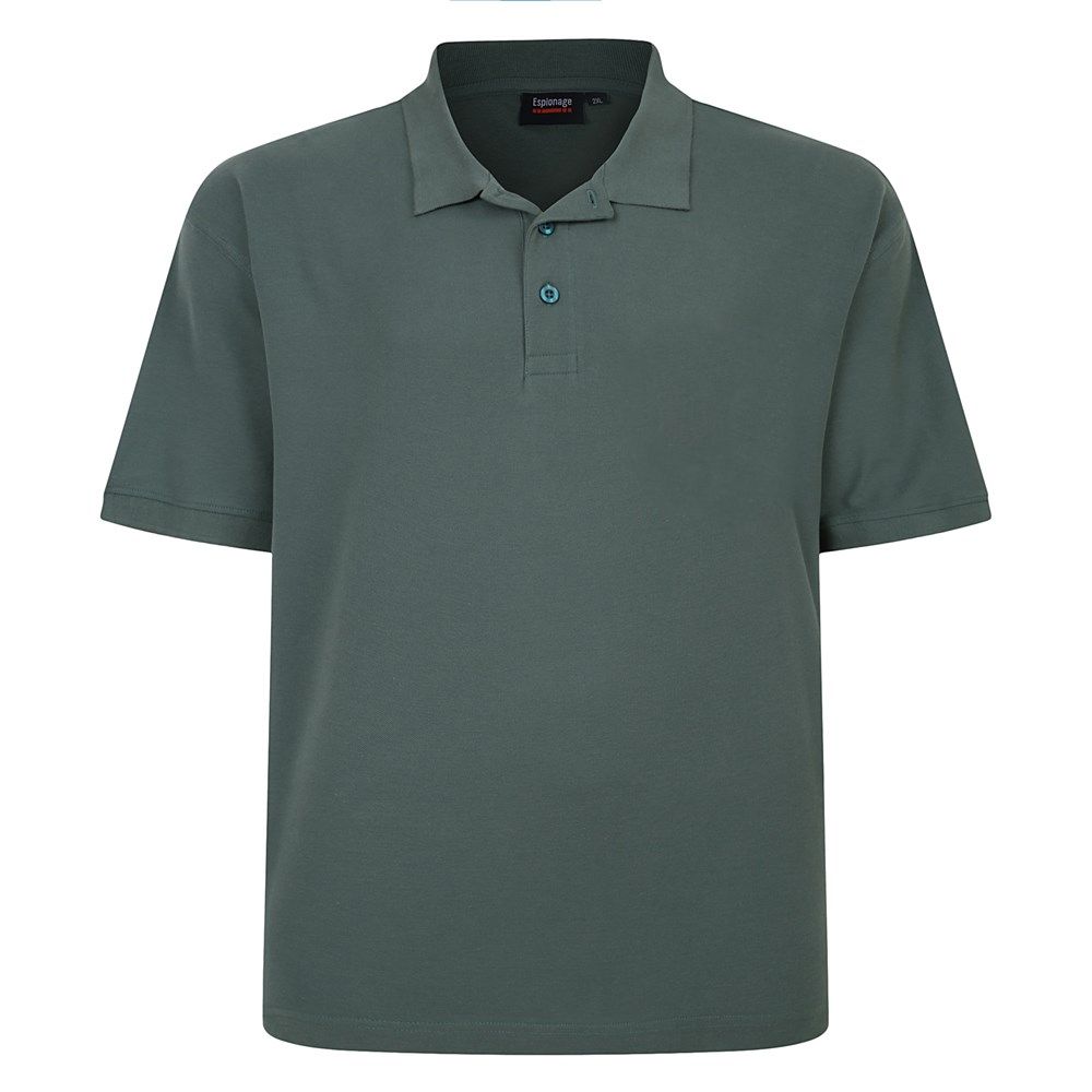 A10073XT Tall Fit Espionage Pique Polo Shirt (Sage)