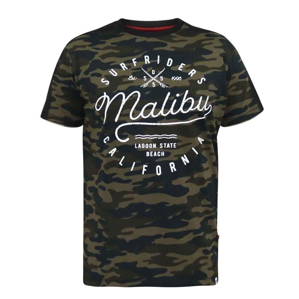 A11076XT Tall Fit D555 Camo Printed T Shirt