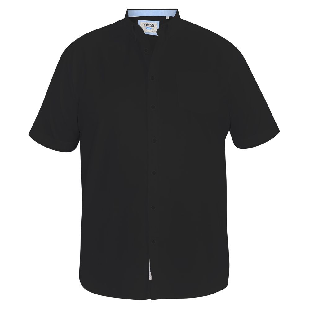 A11134XT Tall Fit D555 Oxford Short Sleeve Shirt (Black)