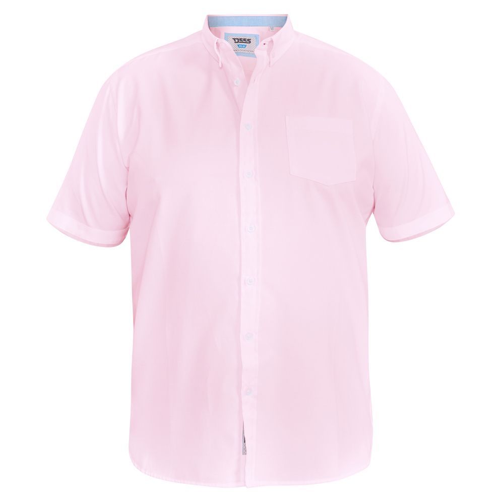 A11134XT Tall Fit D555 Oxford Short Sleeve Shirt (Pink)