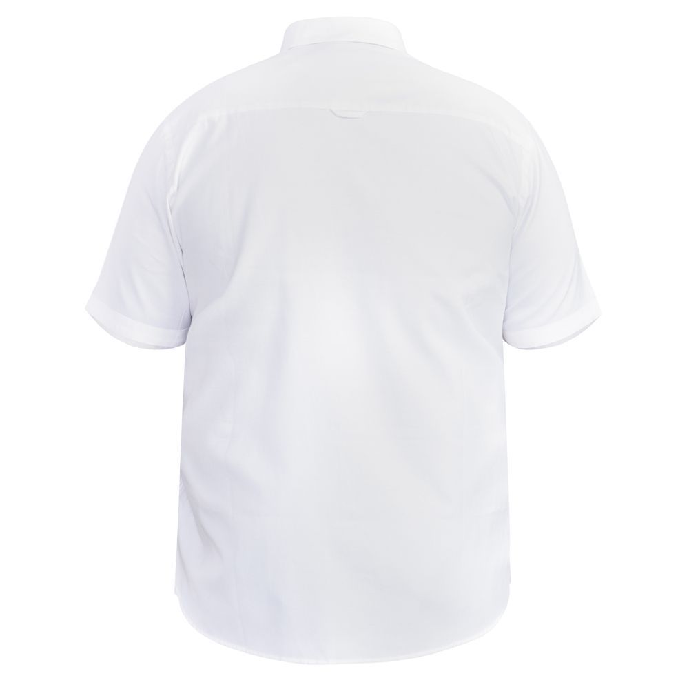 A11134XT Tall Fit D555 Oxford Short Sleeve Shirt (White)