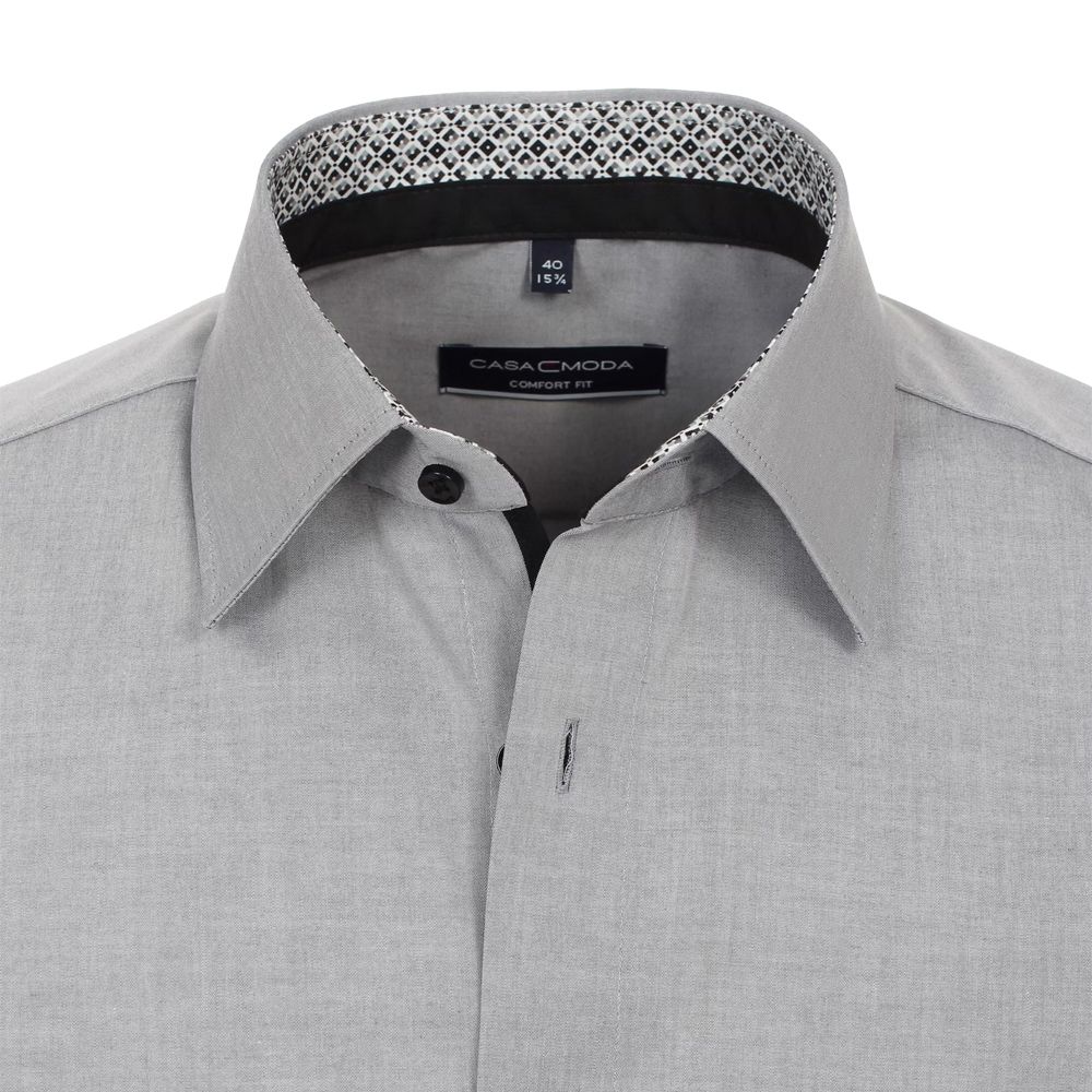 A11199XT Tall Fit Casamoda Premium Formal Shirt (Grey)