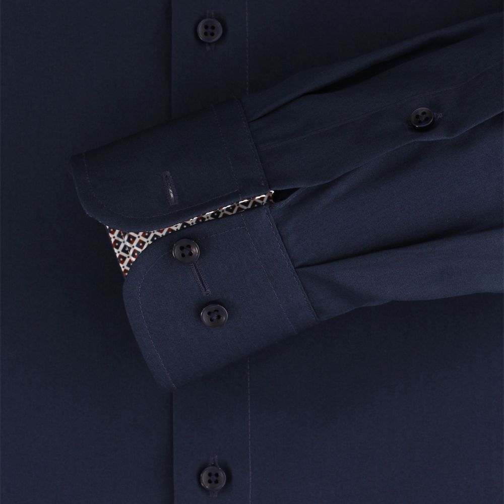 A11199XT Tall Fit Casamoda Premium Formal Shirt (Navy)