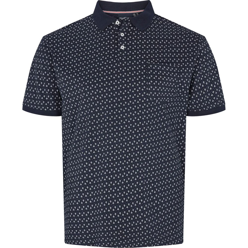 A11396XT Tall Fit North 56.4 Printed Polo Shirt
