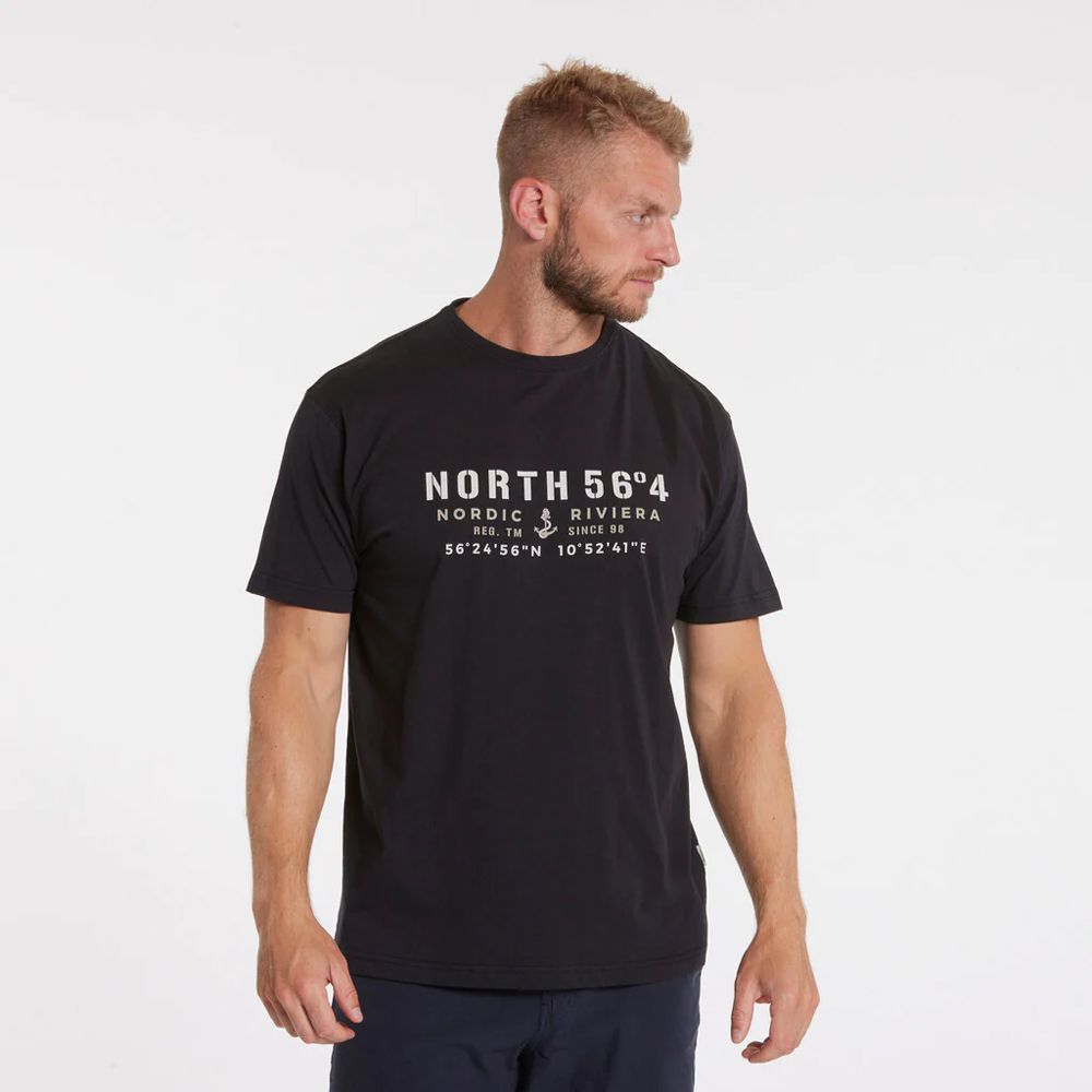 A11397XT Tall Fit North 56.4 Printed T-Shirt (Black)