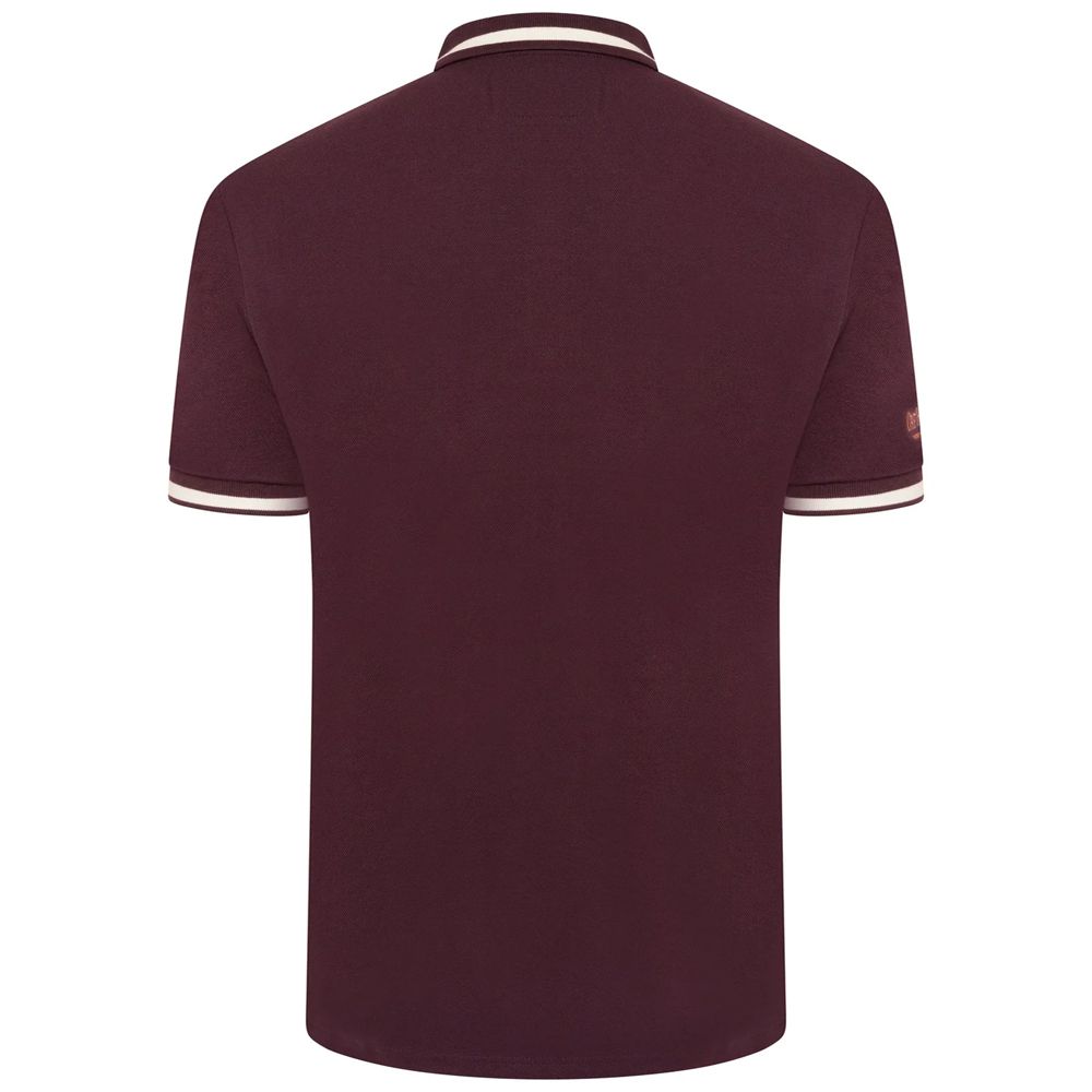 A11484XT Tall Fit Grey Hawk Pique Polo Shirt (Wine)