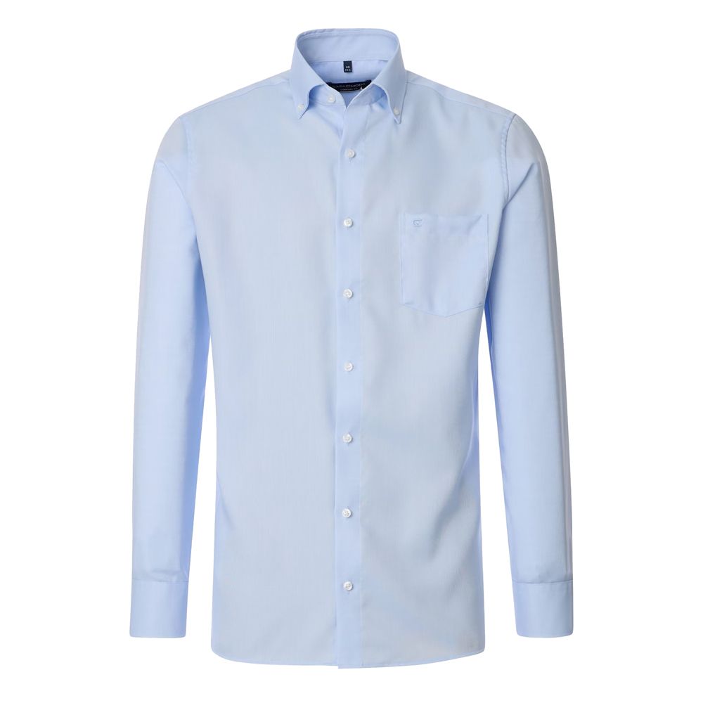 A11537XT Tall Fit Casamoda Button Down Oxford Shirt (Blue)