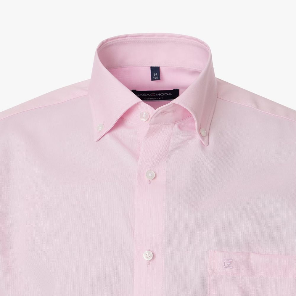 A11537XT Tall Fit Casamoda Button Down Oxford Shirt (Pink)