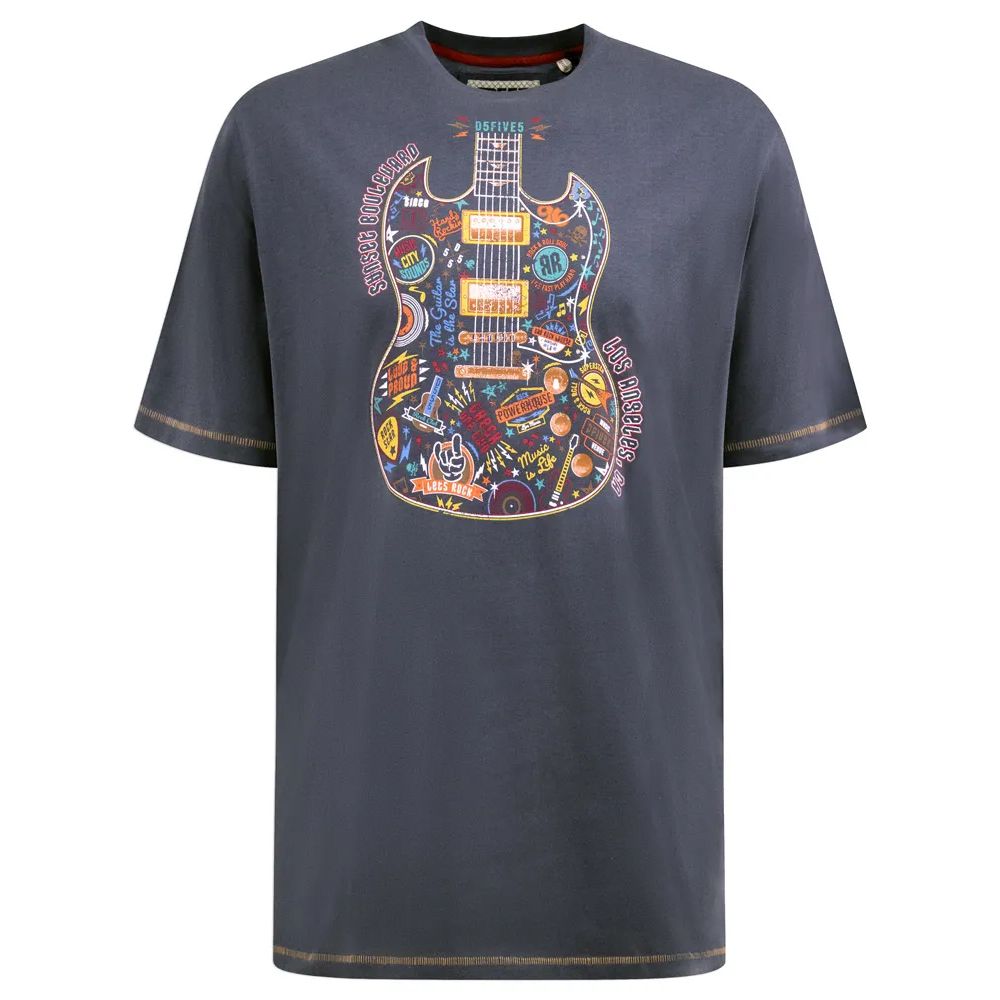 A11658XT Tall Fit D555 Guitar Printed T Shirt