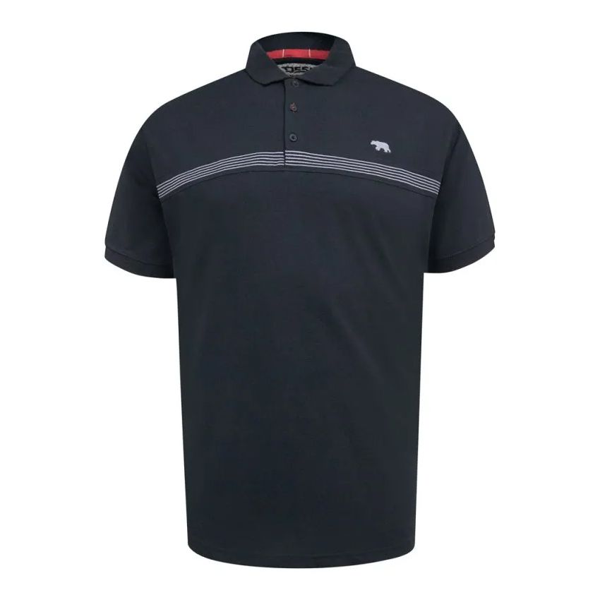 A11706XT Tall Fit D555 Embroidery Stripe Polo Shirt