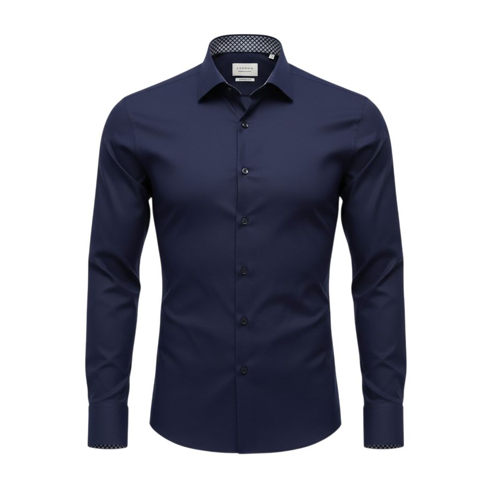 A11804XT Tall Fit Eterna Shirt Modern Fit (Navy)
