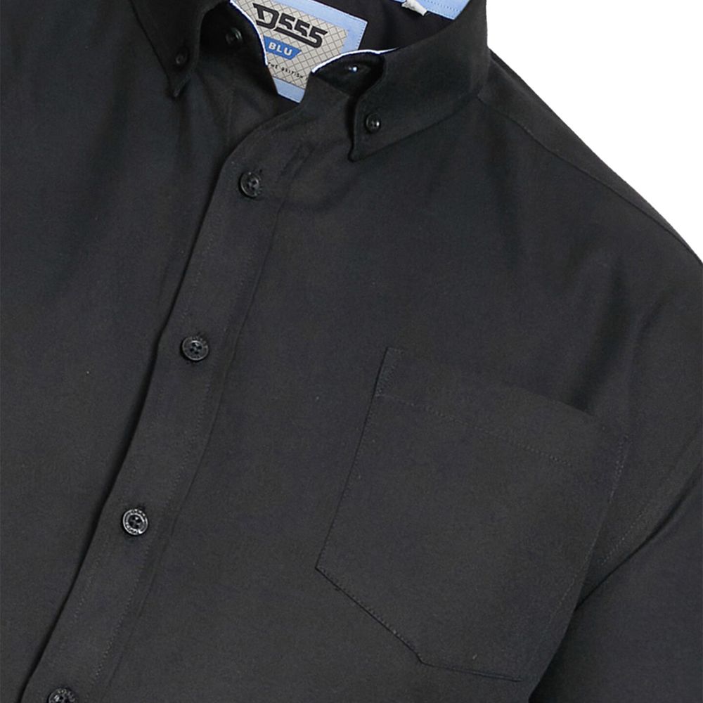 A11921XT Tall Fit D555 Oxford Long Sleeve Shirt (Black)