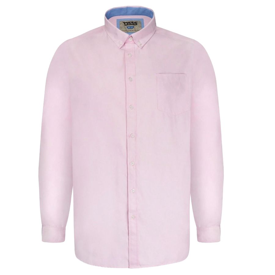 A11921XT Tall Fit D555 Oxford Long Sleeve Shirt (Pink)