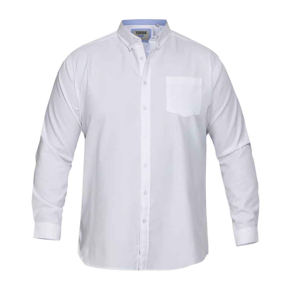 A11921XT Tall Fit D555 Oxford Long Sleeve Shirt (White)