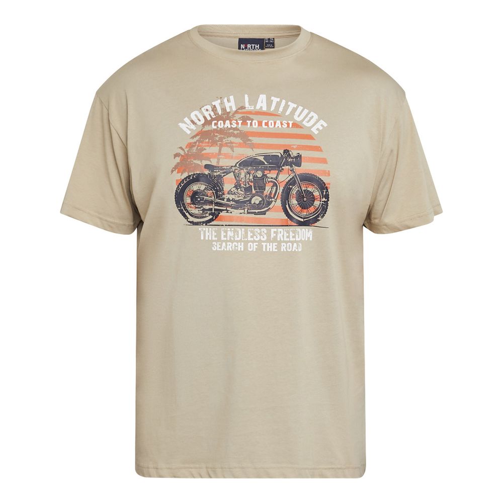 A11943XT Tall Fit North Latitude Motorbike T-Shirt