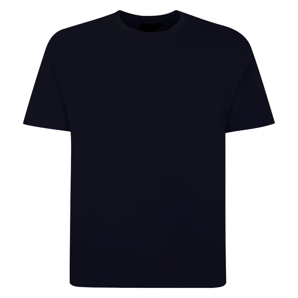 A6931XXT John Banks Plain Crew Neck T-Shirt (Black) 41" Length