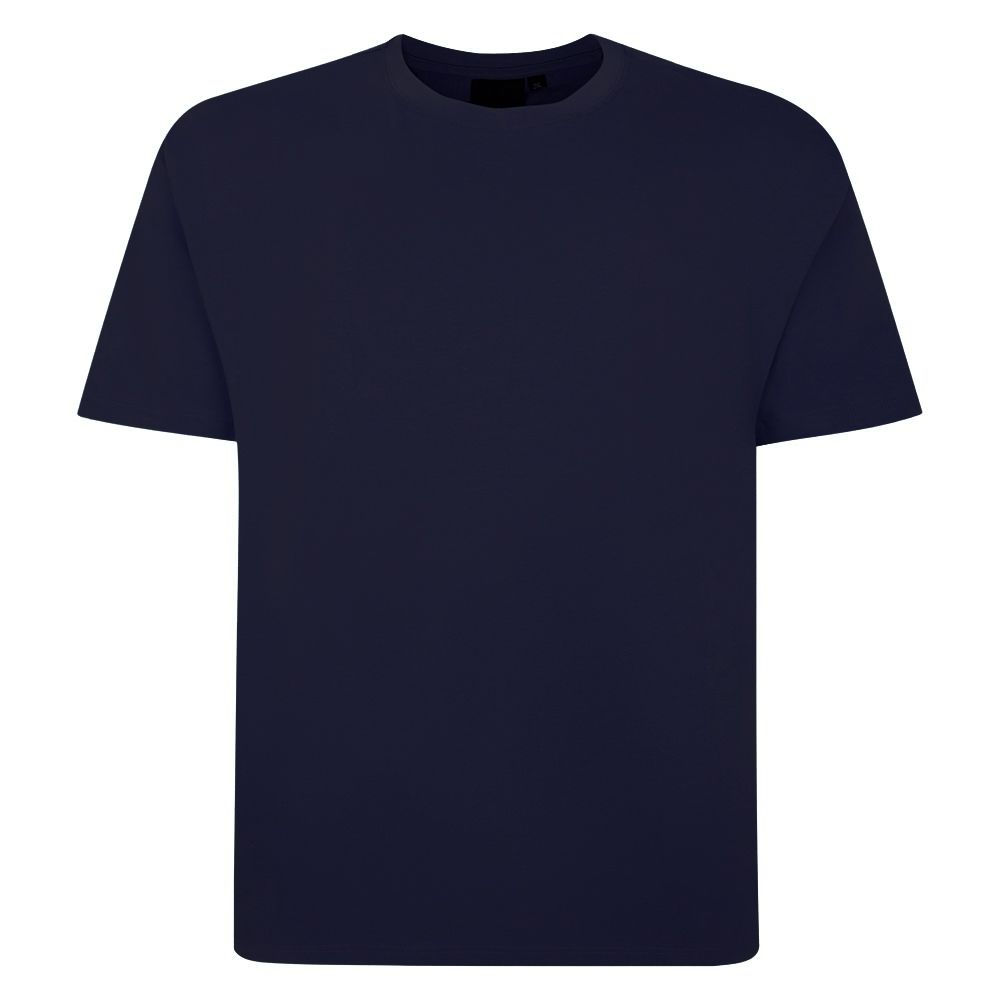 A6931XXT John Banks Plain Crew Neck T-Shirt (Navy) 41" Length