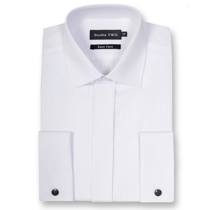 A7275XT Tall Fit Double Two Regular Collar Dress Shirt