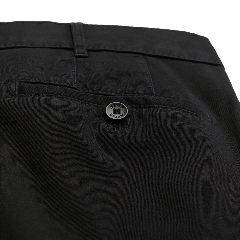 B1066XT Tall Fit Meyer Stretch Chino Trouser - Black