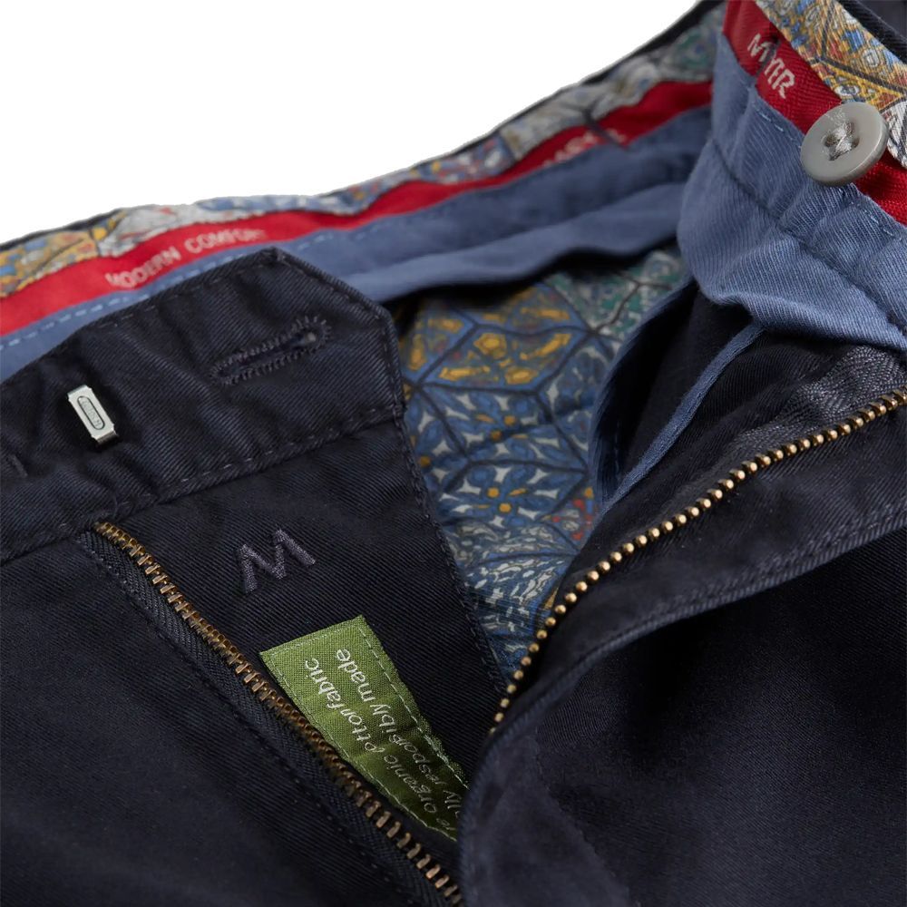 B1066XT Tall Fit Meyer Stretch Chino Trouser - Navy