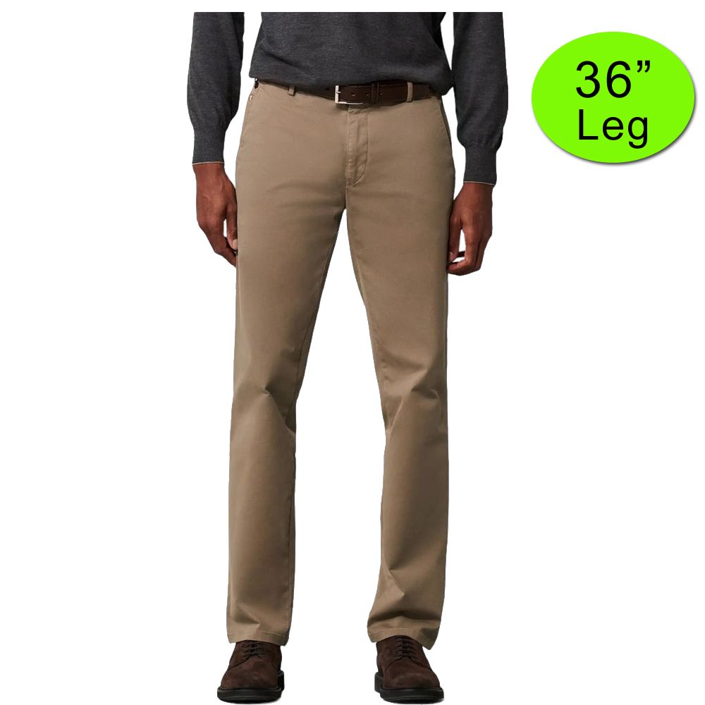 B1066XT Tall Fit Meyer Stretch Chino Trouser - Beige