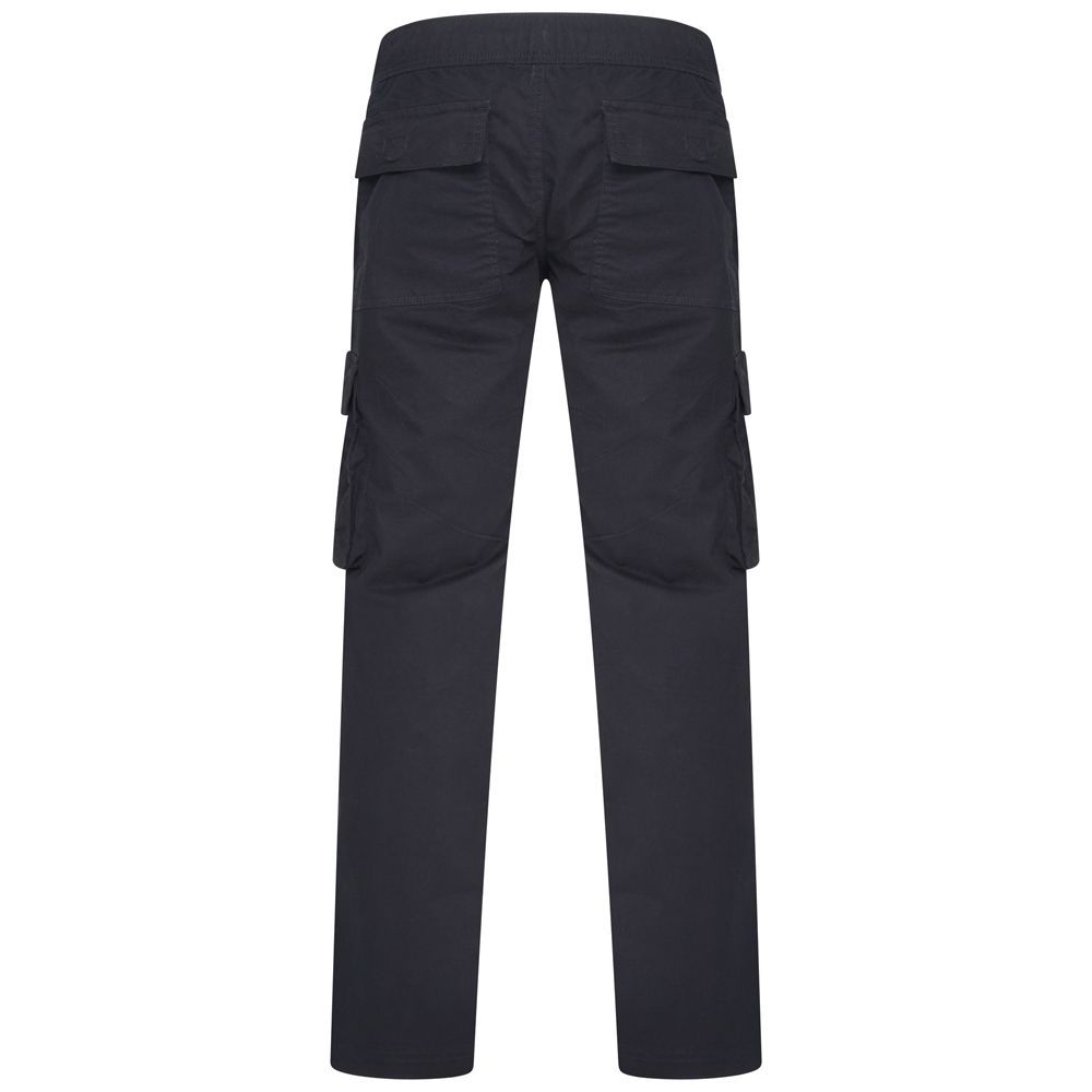 B1177XT Tall Fit Kam Stretch Cargo Trouser (Black)