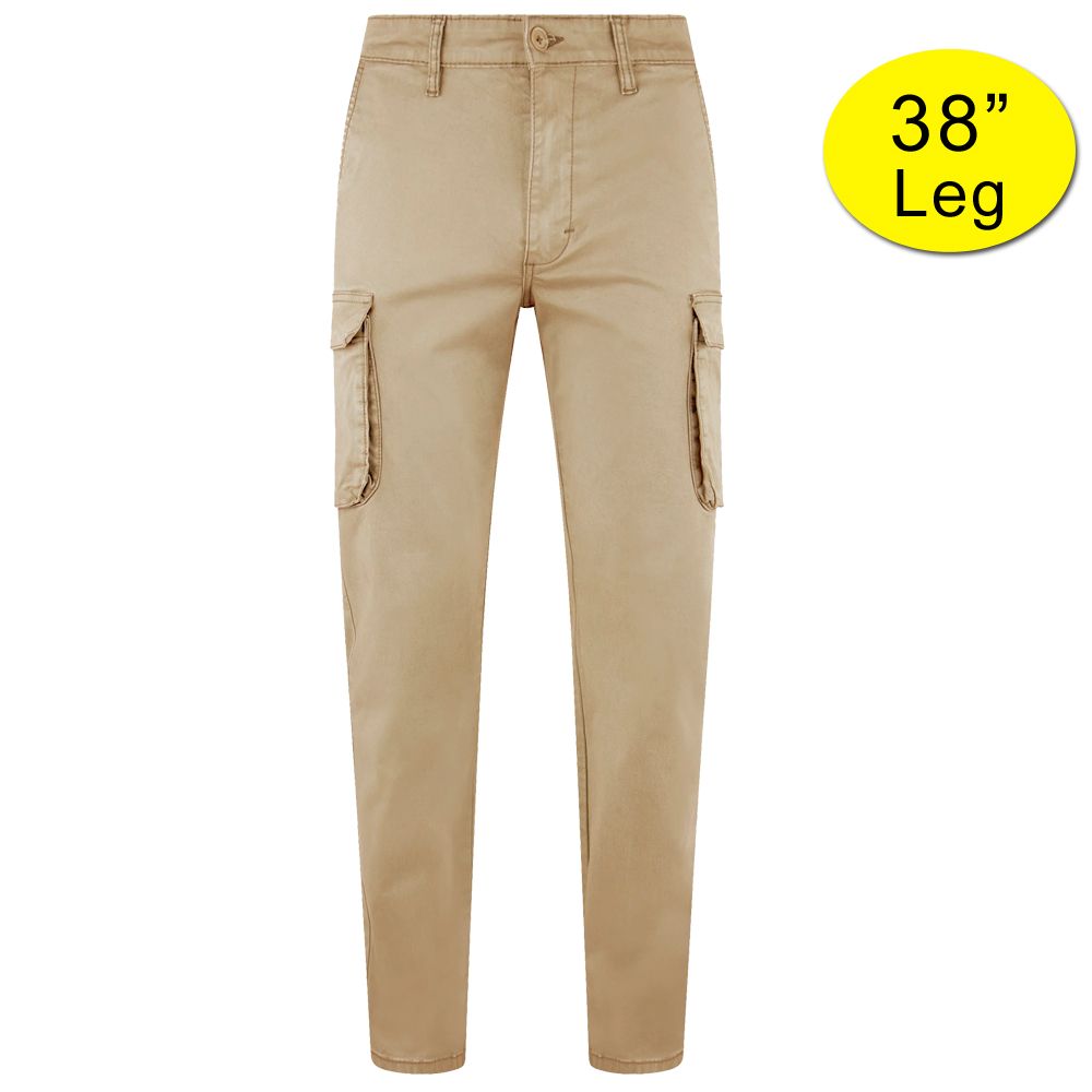 B1186XT Tall Fit Mish Mash Tapered Fit Cargo Chinos (38" Leg)
