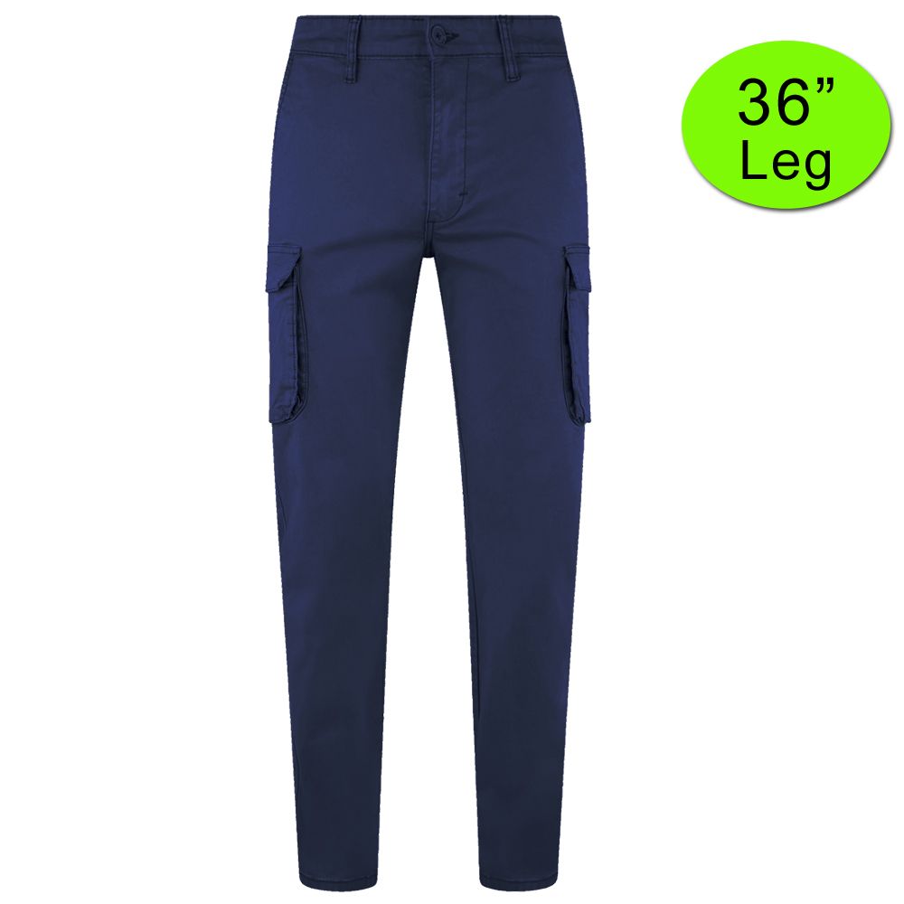 B1185XT Tall Fit Mish Mash Tapered Fit Cargo Chinos (36" Leg)