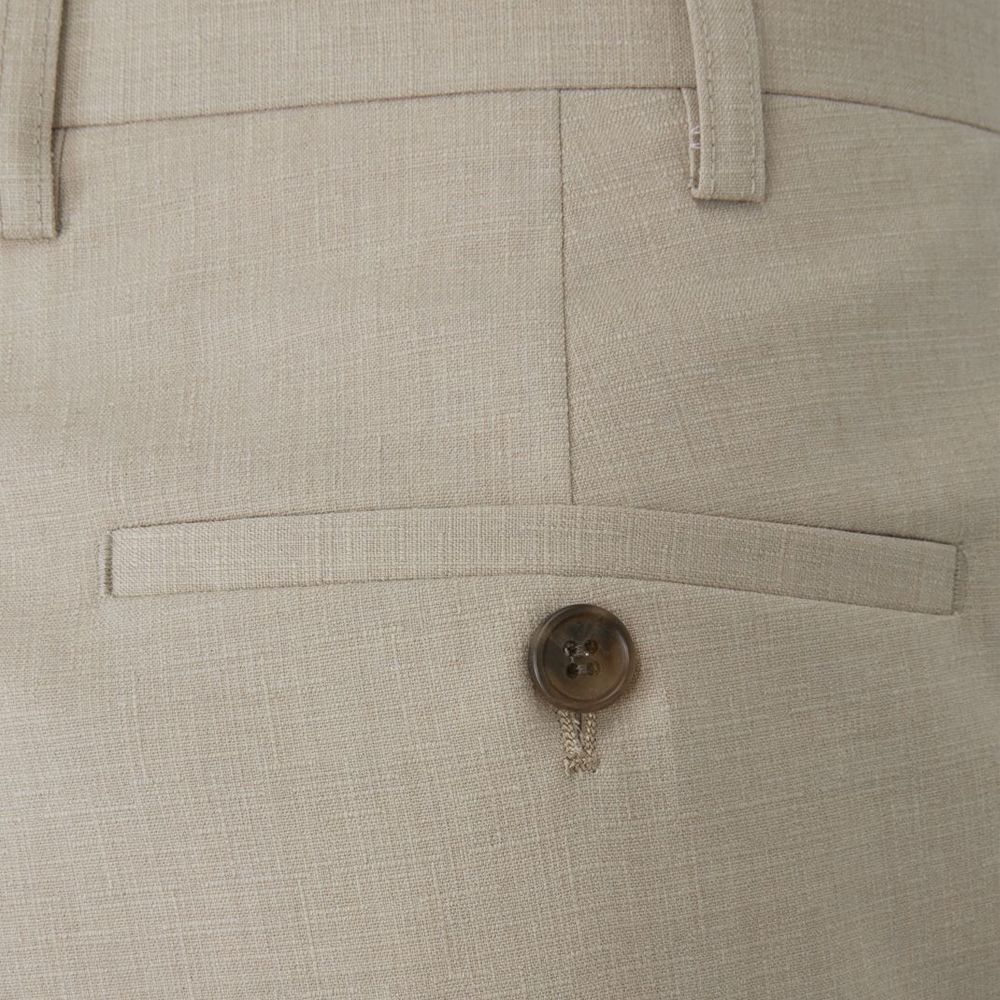 B1189XT Tall Fit Skopes Caspian Suit Trousers (Stone)