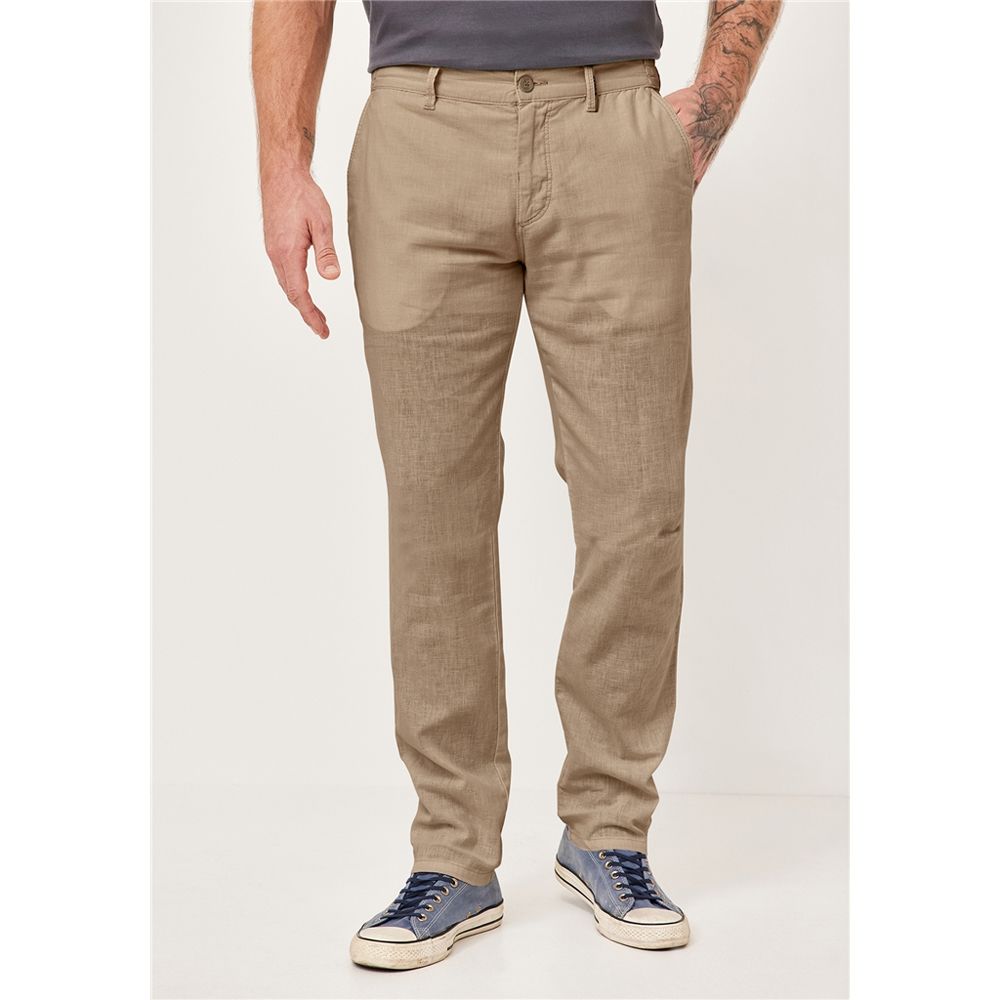 B1204XT Tall Fit Redpoint Linen Mix Trousers