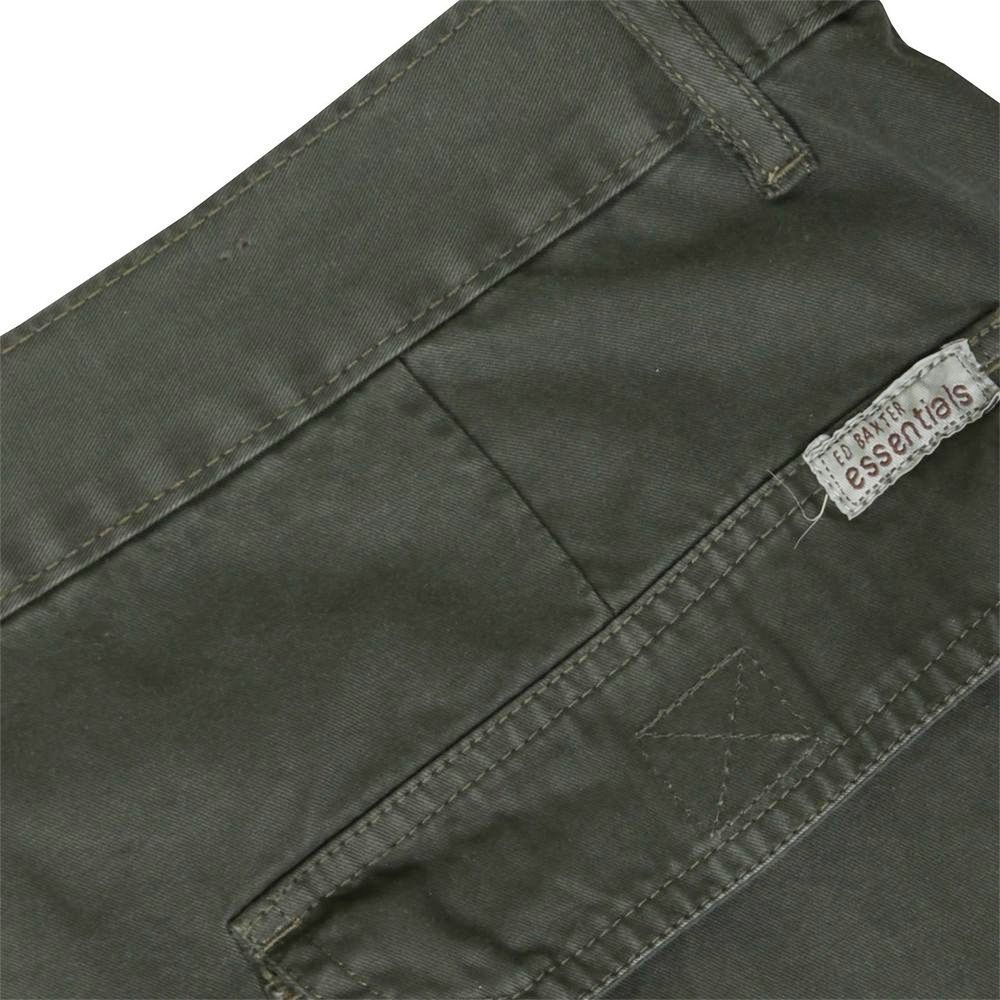 C657XT Tall Fit Ed Baxter Super Loose Combat Trousers (Khaki)