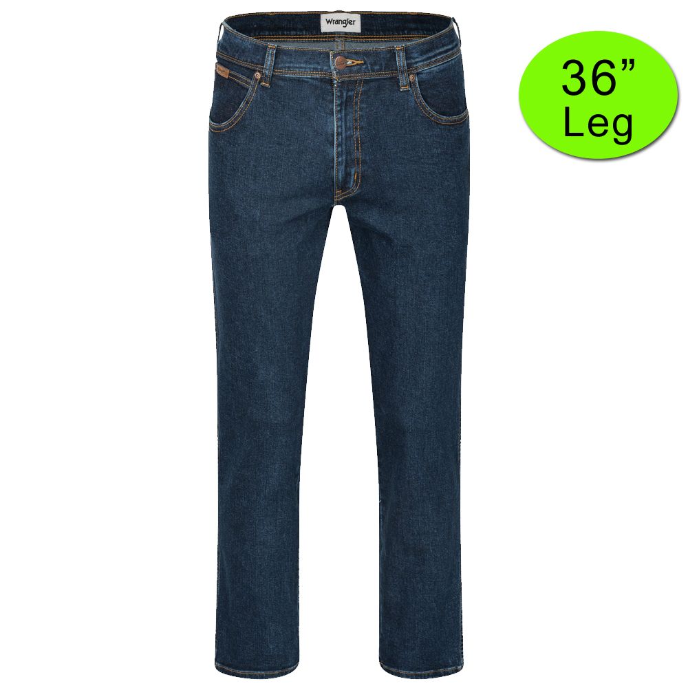 C724XT Tall Fit Wrangler Texas Stretch Jean (Dark Stone)
