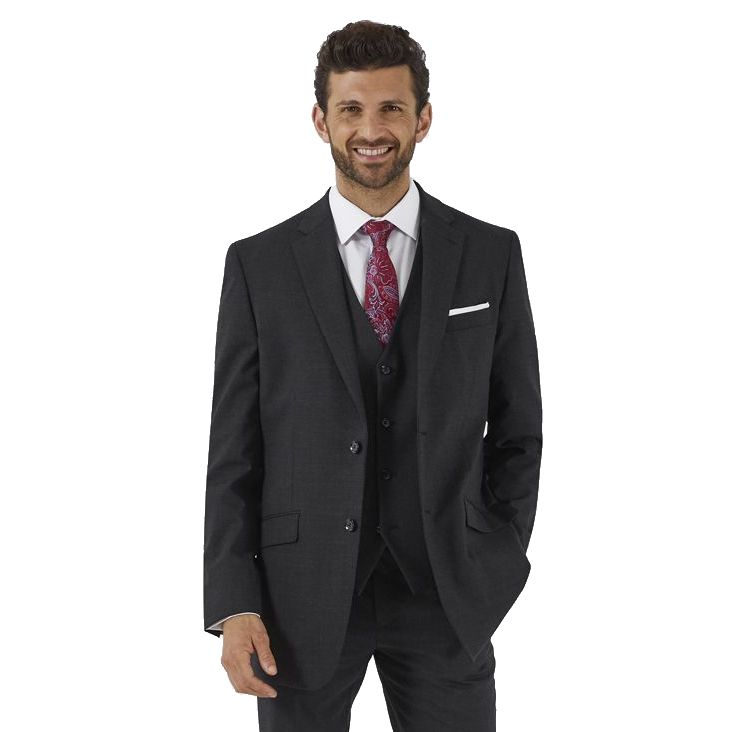 D5419XT Tall Fit Skopes Darwin Suit Jacket (Charcoal)