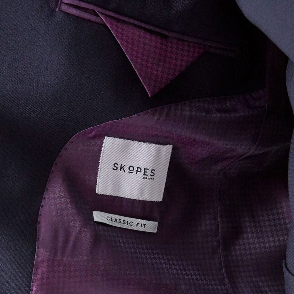 D5419XT Tall Fit Skopes Darwin Suit Jacket (Navy)