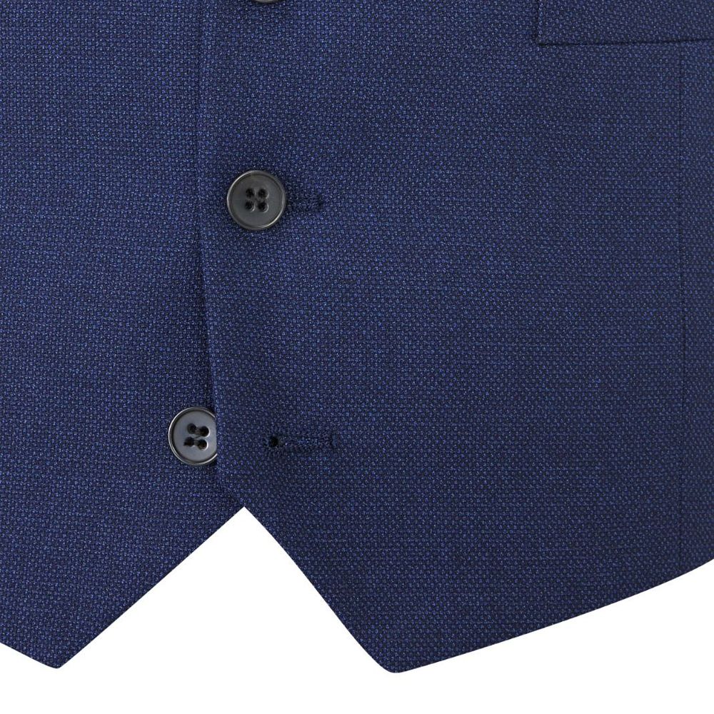 D6085XT Tall Fit Skopes Harcourt Navy Tweed Waistcoat