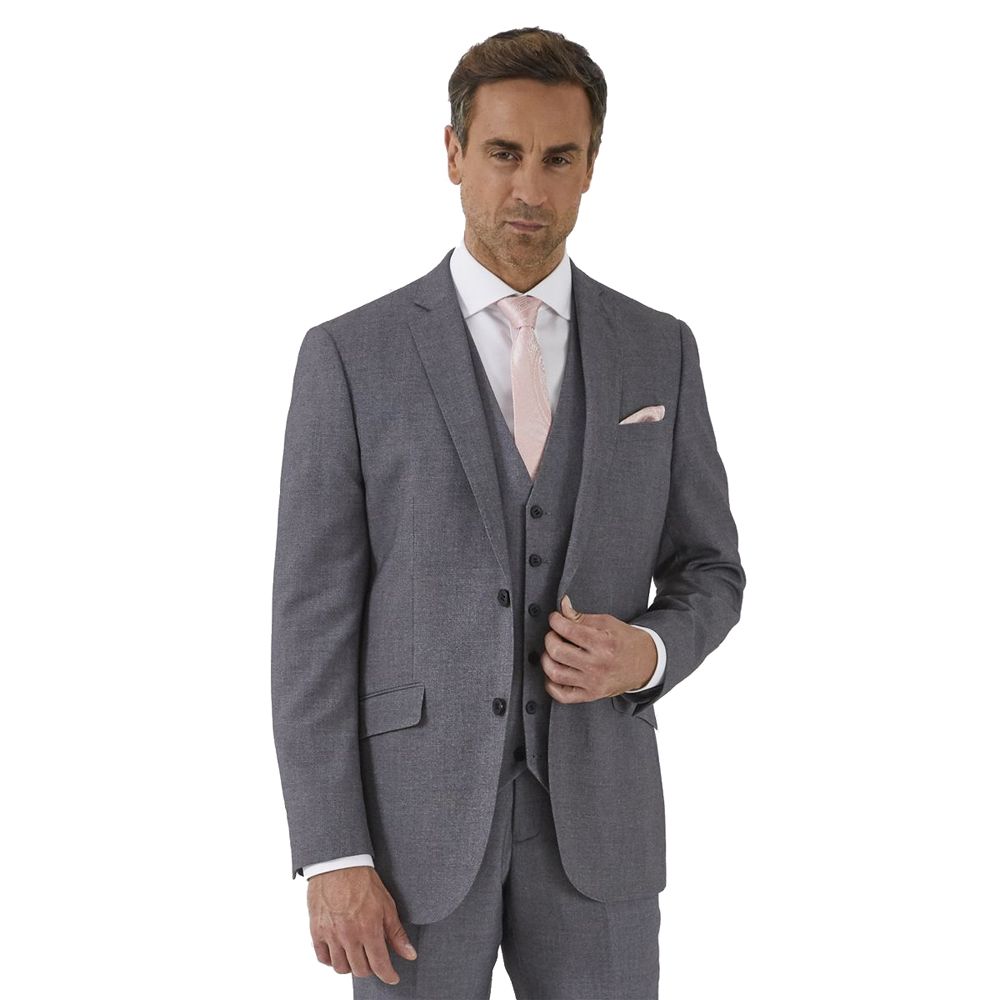 D6084XT Tall Fit Skopes Harcourt Silver Tweed Jacket