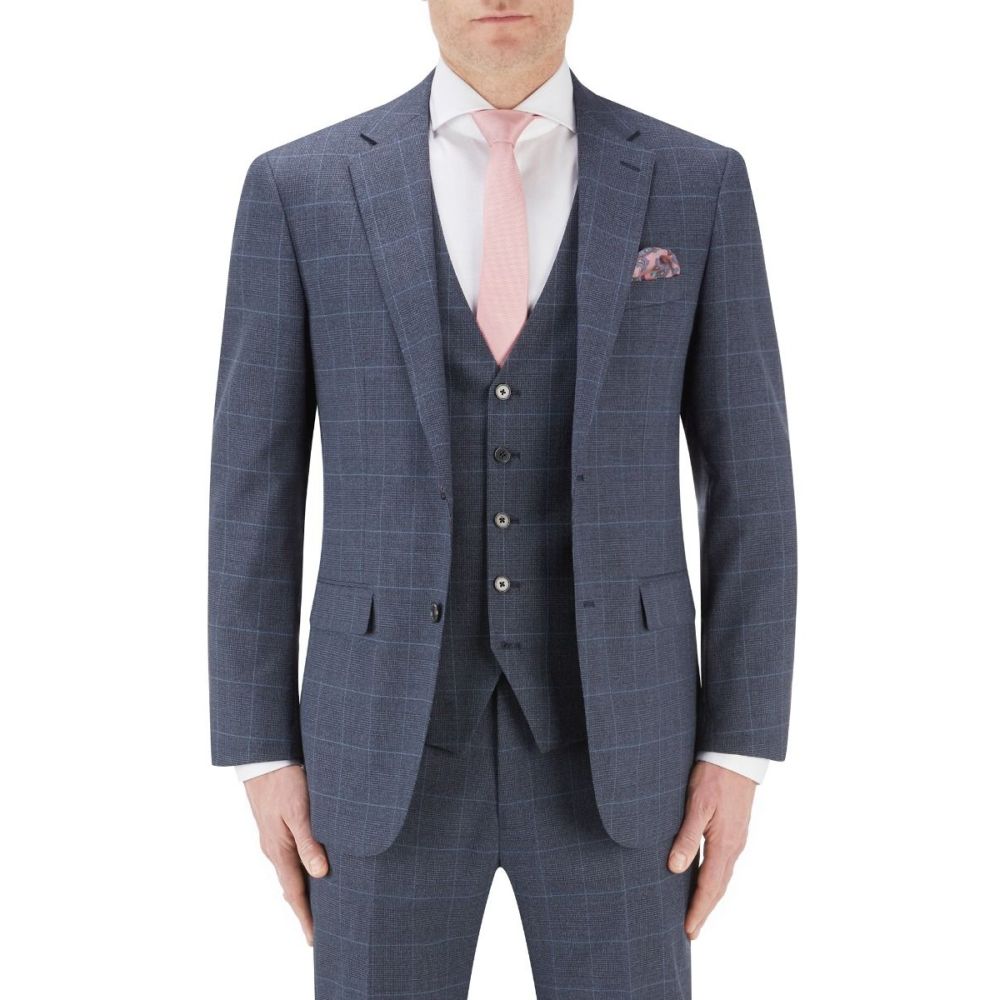 D6368XT Tall Fit Skopes Anello Navy Suit Jacket
