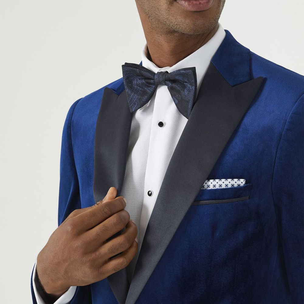 D6565XT Tall Fit Skopes Velvet Jive Jacket (Royal)