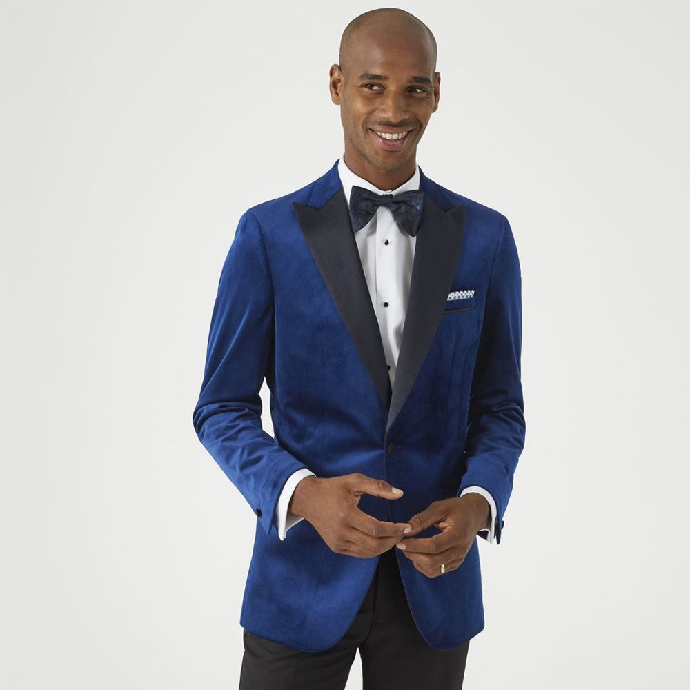 D6565XT Tall Fit Skopes Velvet Jive Jacket (Royal)