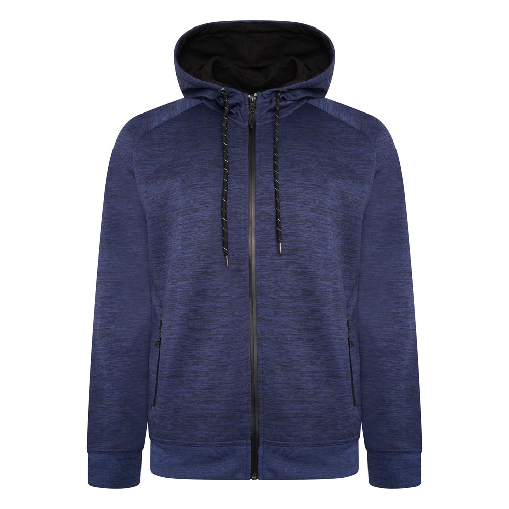 D6659XT Kam Active Performance Hooded Top (Indigo)