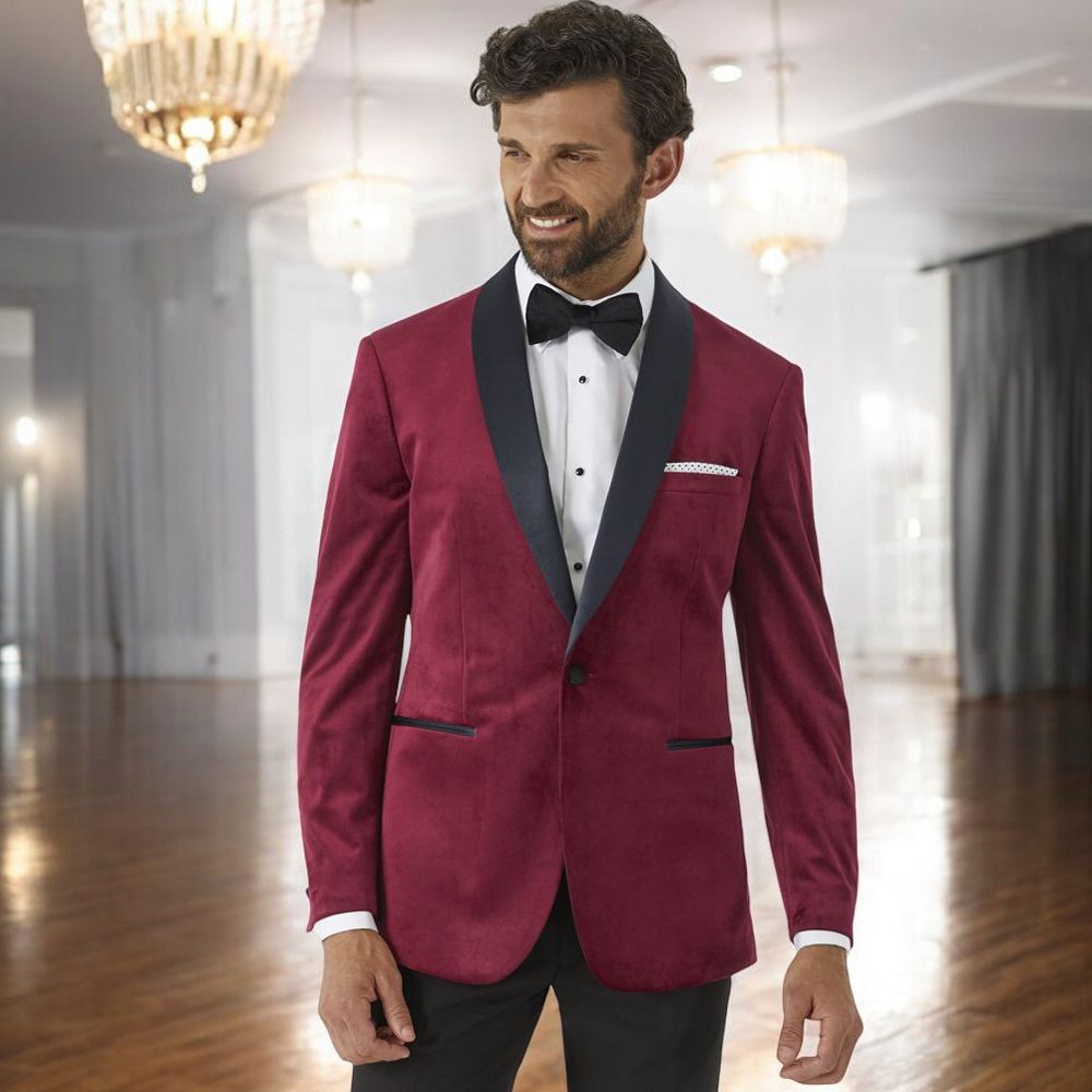 D6722XT Tall Fit Skopes Red Velvet Jacket