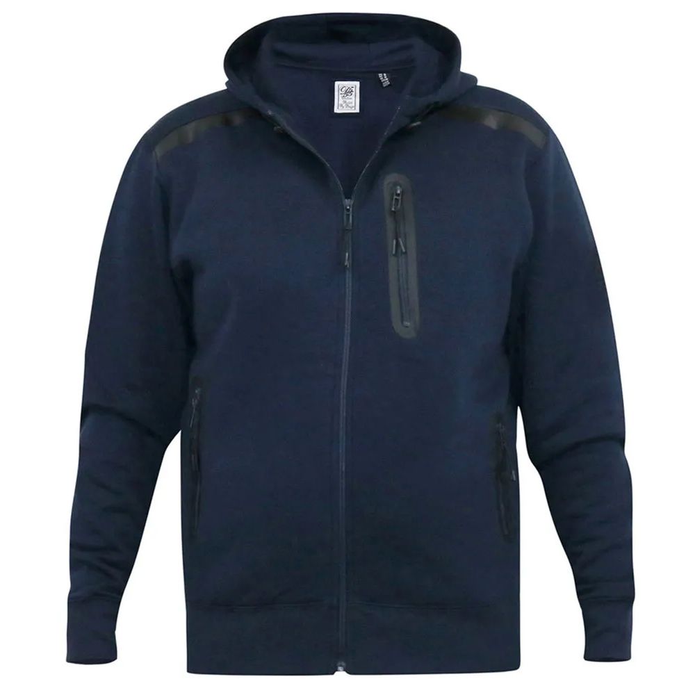 D6745XT Tall Fit D555 Couture Zip through Hoodie