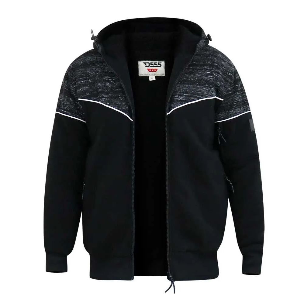 D6746XT Tall Fit D555 Full Zip Hooded Top