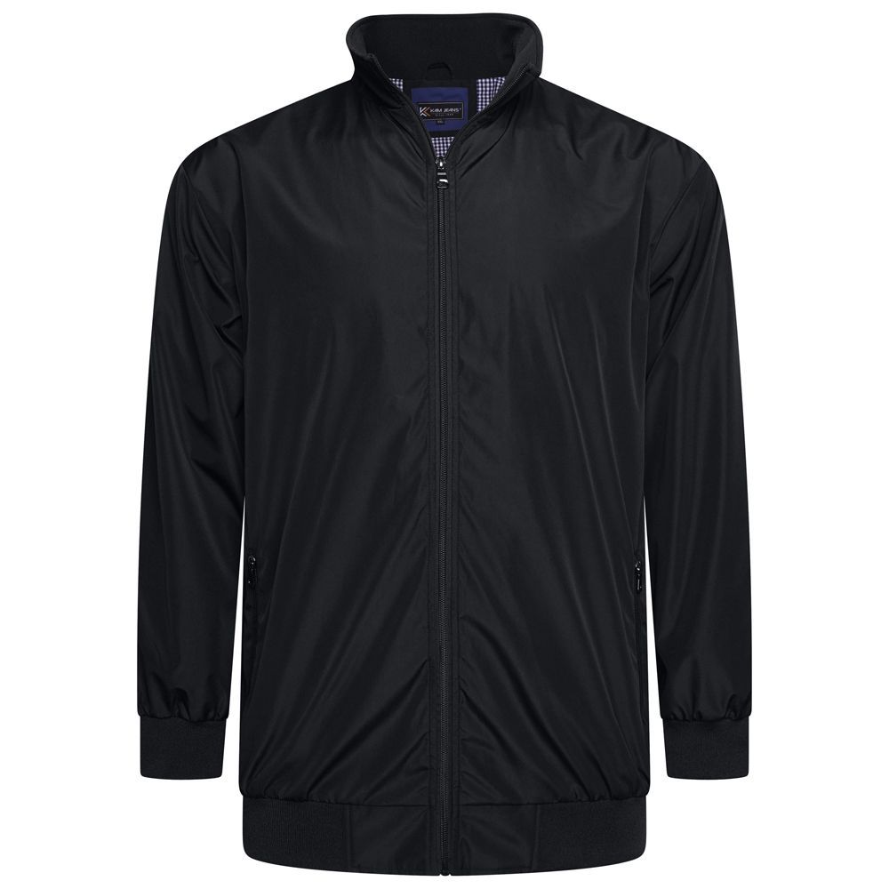 D6750XT Tall Fit Kam Lightweight Harrington Jacket (Black)